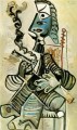 El hombre con una pipa 1968 cubismo Pablo Picasso